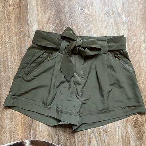 Army Green Dress Shorts